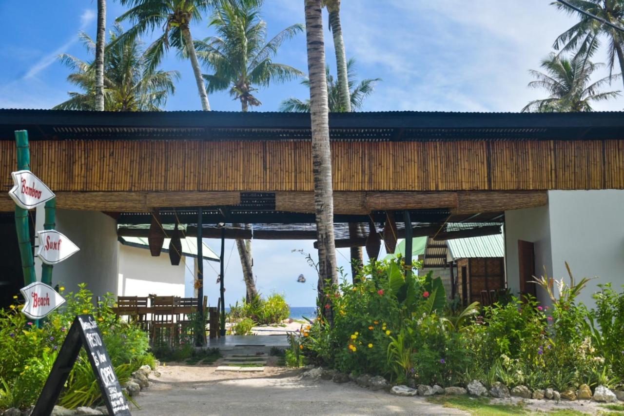 Bamboo Surf Beach San Isidro (Siargao) Exterior foto